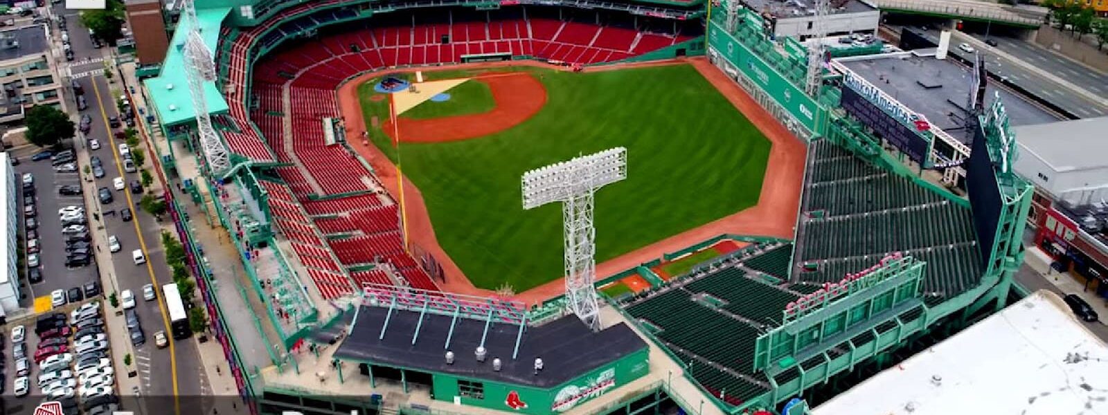 Bird view of Fenway Park