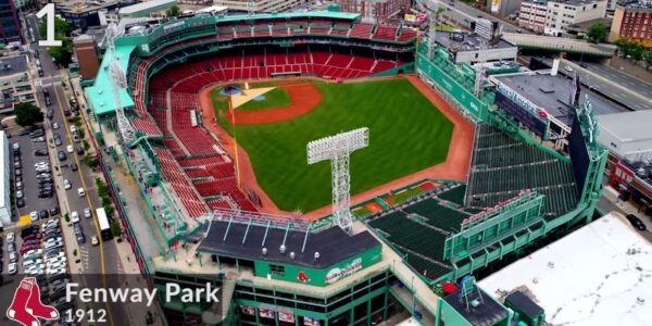 Bird view of Fenway Park