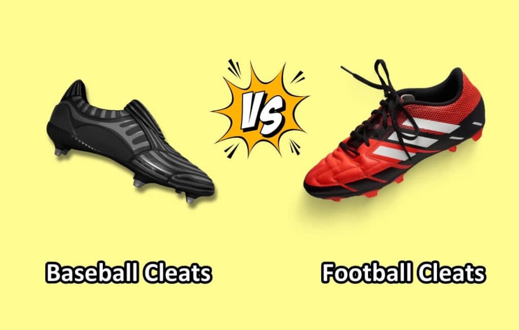 Difference Between Baseball and Football Cleats Analysis